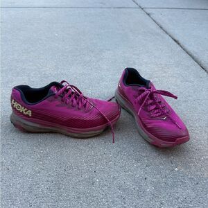 Hoka Women's Magenta Athletic Shoes